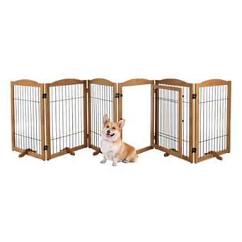 PetMaker Freestanding Extra Wide Dog Gate