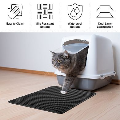 PetMaker Waterproof Cat Litter Mat