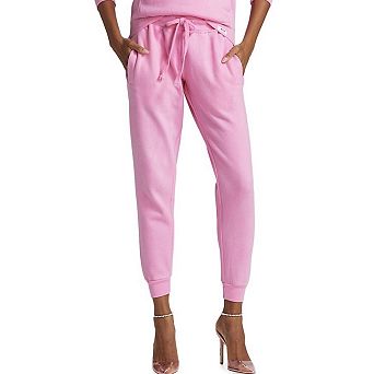 Women’s Garment Dyed Joggers in Pink