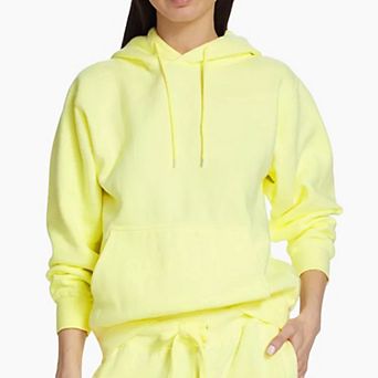 Women’s Garment Dyed Hoodie in Yellow