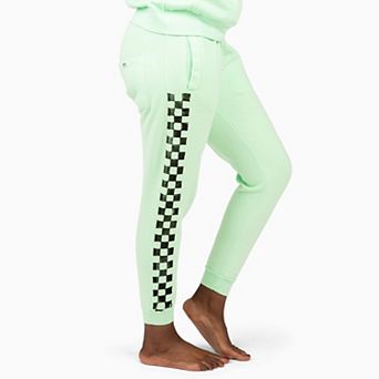 Women’s Green Checkerboard Joggers