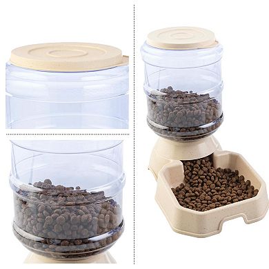 PetMaker 2-Pack of 3.8L/1G Automatic Pet Feeders