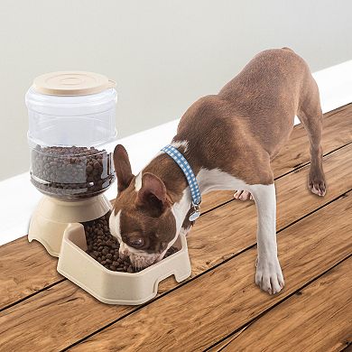 PetMaker 2-Pack of 3.8L/1G Automatic Pet Feeders