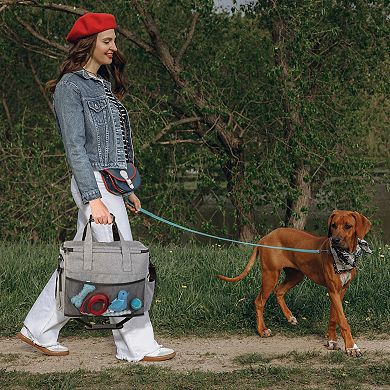 PetMaker Dog Travel Bag with Large Bowls