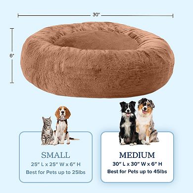 PetMaker 30-in. Medium Pet Donut Dog Bed