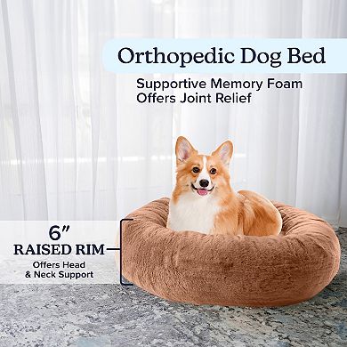 PetMaker 30-in. Medium Pet Donut Dog Bed