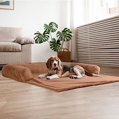 PetMaker Plush Couch Dog Bed