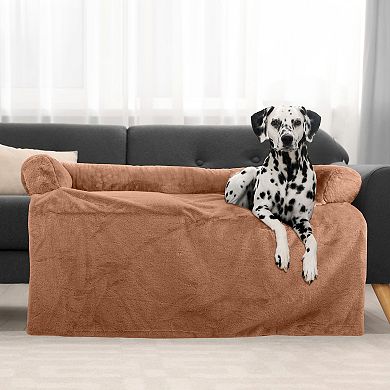PetMaker Plush Couch Dog Bed