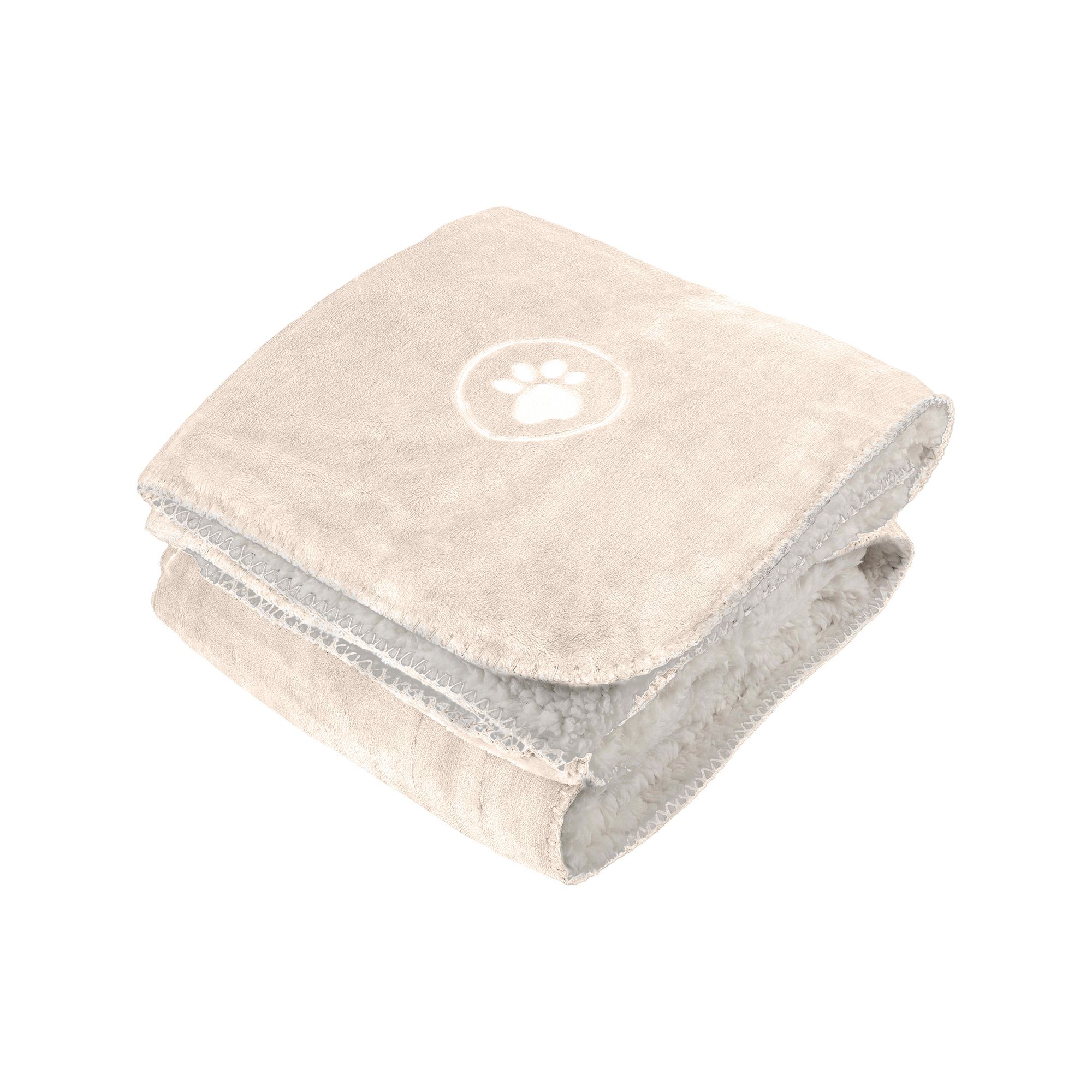 PetMaker Water-Resistant Dog Blanket, Ivory