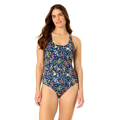 Women's Lands' End Tugless One-Piece Swimsuit