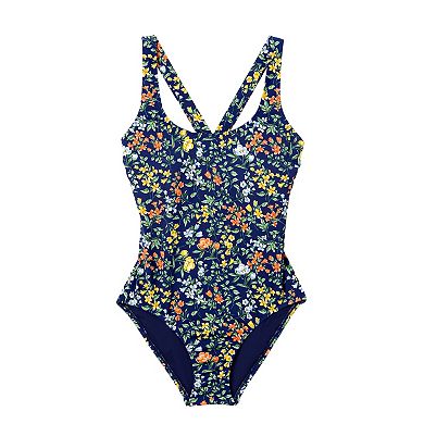 Women's Lands' End Tugless One-Piece Swimsuit