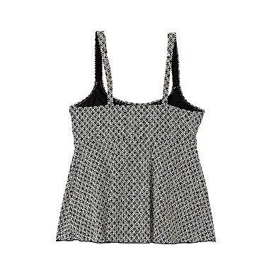 Women's Lands' End Baby Doll Tankini Swim Top
