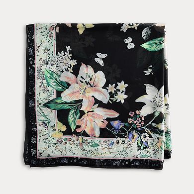 Women's Nine West Lily Print Square Scarf