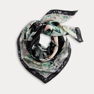 Women's Nine West Lily Print Square Scarf