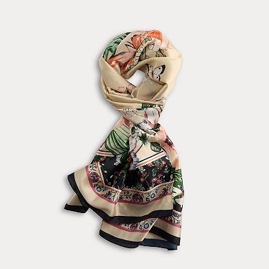 Women's Nine West Lily Botanical Oblong Scarf