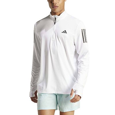 ◆adidas◆ Race Track Half Zip Up Gray IY9024 adidas Men's Golf Lightweight Half-Zip Top - Grey | Free