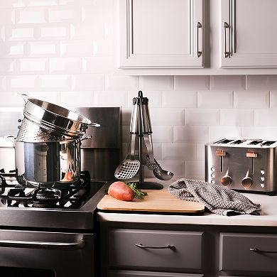 BergHOFF Professional 13 pc Tri-Ply 18/10 Stainless Steel Cookware Set with Stainless Steel Lids