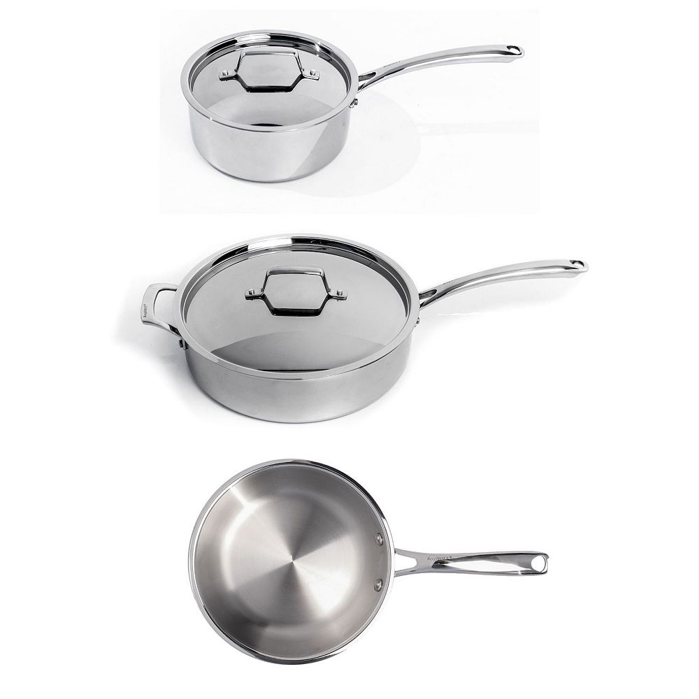 BergHOFF Professional Tri-Ply 18/10 Stainless Steel 10'' Fry Pan main image 1