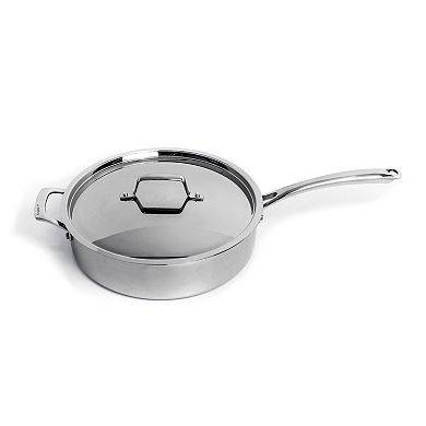 BergHOFF Professional 5 pc Tri-Ply 18/10 Stainless Steel Starter Cookware Set