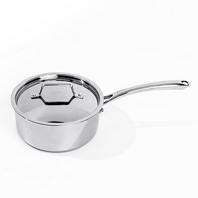 BergHOFF Professional 5 pc Tri-Ply 18/10 Stainless Steel Starter Cookware Set