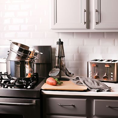 BergHOFF Professional 3 pc Tri-Ply 18/10 Stainless Steel Steamer Set