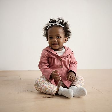 Girls Carter's 3-pc. Cardigan, Bodysuit & Legging Set