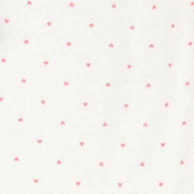 Girls Carter's 3-pc. Heart Bodysuit & Legging Set