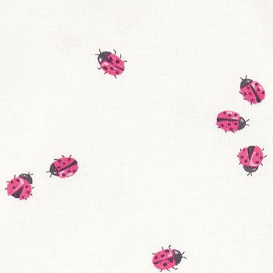 Baby Girls Carter's 3-pc. Ladybug Bodysuit & Pants Set