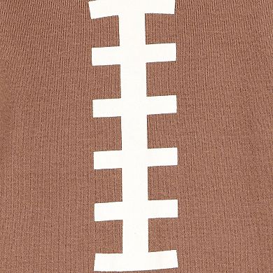 Boys Carter's 3-pc. Football Bodysuit, Pant, & Sleep Suit Set