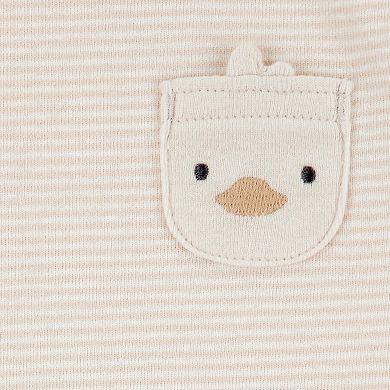 Baby Carter's 4-pc. Striped Duck Outfit Set