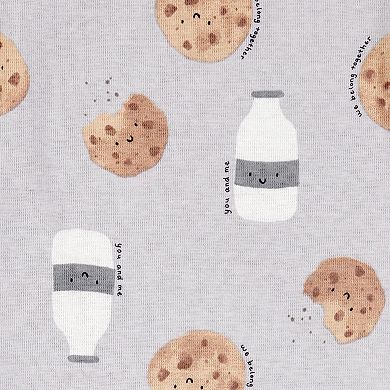 Baby Carter's 3-pc. Milk & Cookies Bodysuit & Pant Set