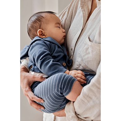 Boys Carter's 3-pc. Barn Print Cardigan, Bodysuit & Pant Set