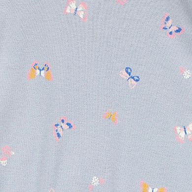 Girls Carter's 3-pc. Butterfly Bodysuit, Pajama, & Leggings Set