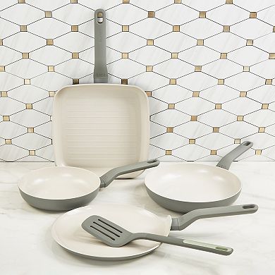 BergHOFF Leo Balance 5 pc Nonstick Ceramic Specialty Pan Set with Turner