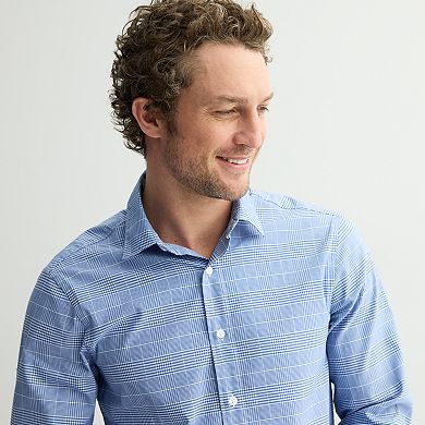 Men's Sonoma Goods For Life® Short-Sleeve Printed Slim Fit Performance Shirt