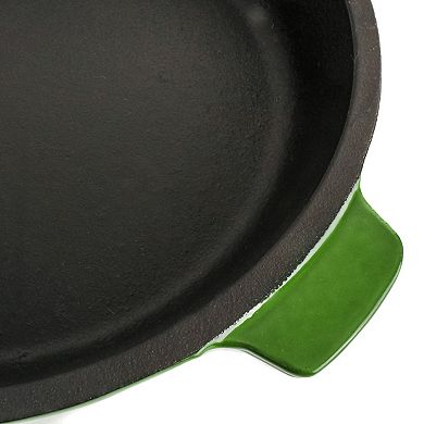 BergHOFF Neo 2 pc Cast Iron 10" Fry Pan & 11" Grill Pan Cookware Set