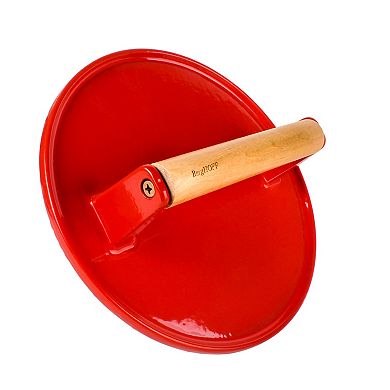 BergHOFF Neo 2 pc Cast Iron Spoon Rest and Steak Press Set