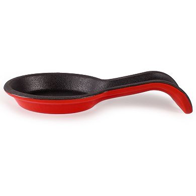 BergHOFF Neo 2 pc Cast Iron Spoon Rest and Steak Press Set