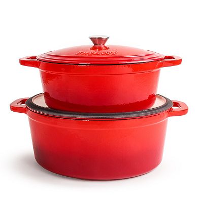BergHOFF Neo 9 pc Cast Iron Cookware Set
