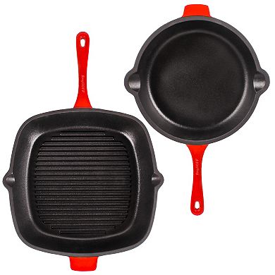BergHOFF Neo 9 pc Cast Iron Cookware Set
