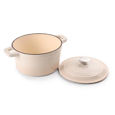 BergHOFF Neo 3 pc Cast Iron Cookware Set, Fry Pan & Round Dutch Oven
