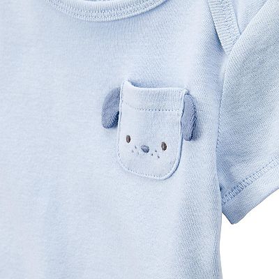 Boys Carter's 5-pk. Short Sleeve Cotton Bodysuit Set