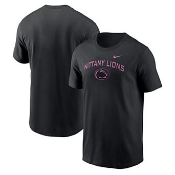 Men's Nike Black Penn State Nittany Lions Throwback T-Shirt