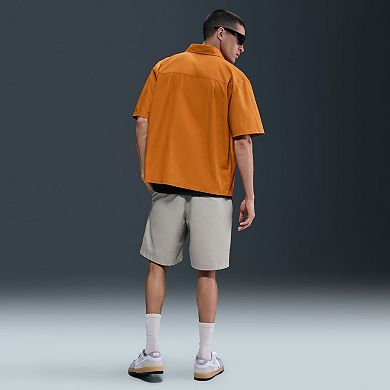 Men's Nike Club Short Sleeve Button-Down Shirt
