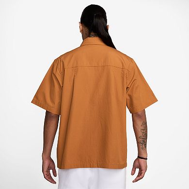 Men's Nike Club Short Sleeve Button-Down Shirt
