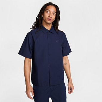 Men's Nike Club Short Sleeve Button-Down Shirt