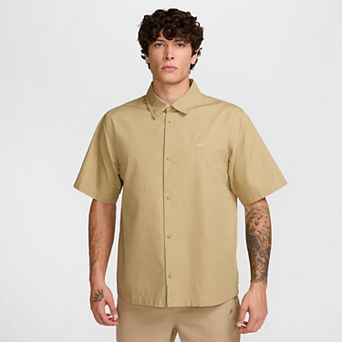 Men's Nike Club Short Sleeve Button-Down Shirt