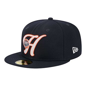 Men's New Era Navy Houston Astros Duo Logo 2.0 59FIFTY Fitted Hat