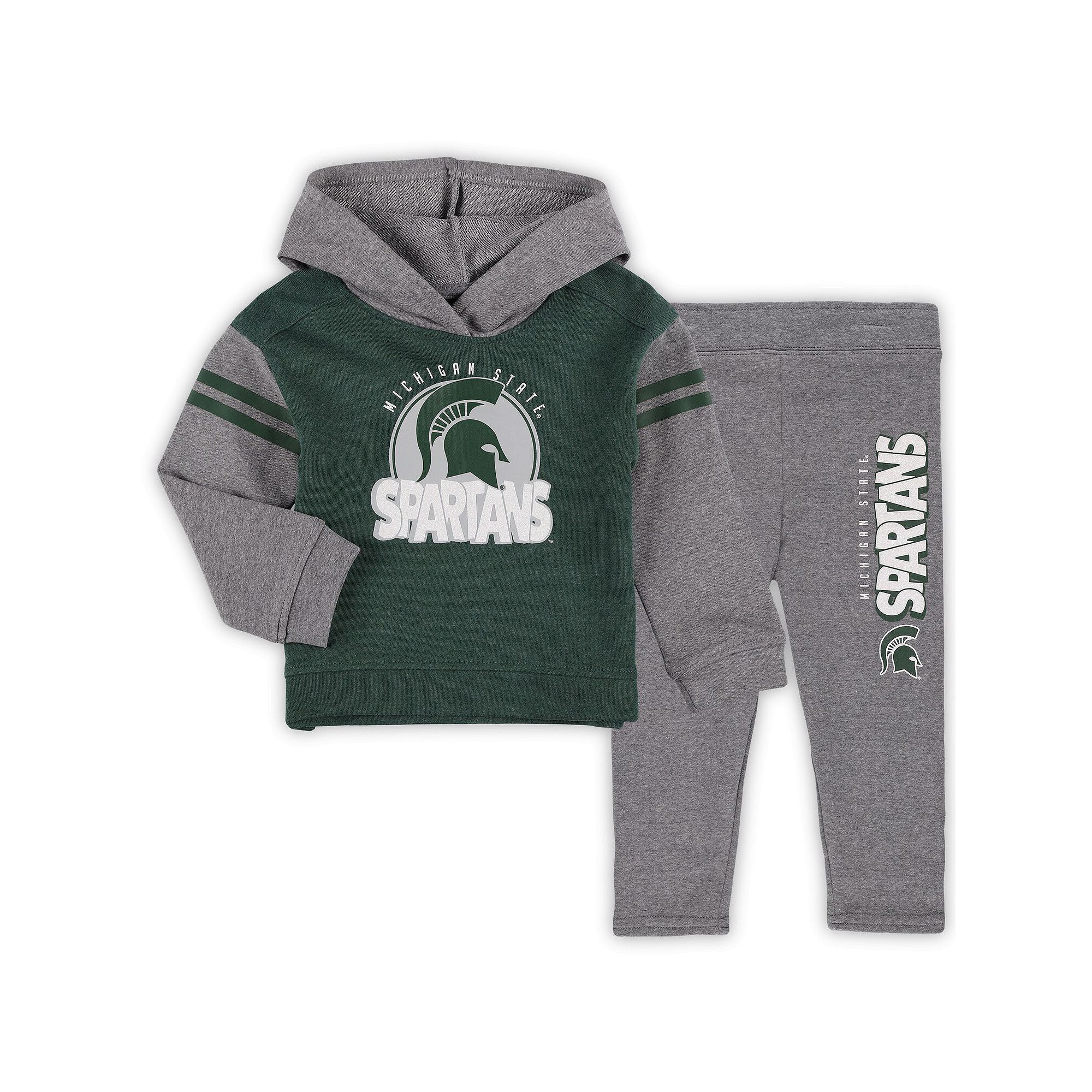 Girls Toddler Michigan State Spartans Clubhouse��Pullover Hoodie and Le