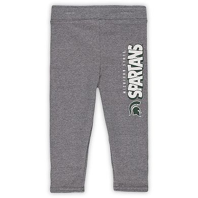 Girls Toddler Michigan State Spartans Clubhouse��Pullover Hoodie and Legging Set